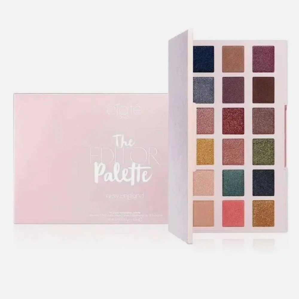 🌸 Ciate London - The Editor Palette New England Eyeshadows Bold Colors NIB